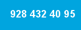 928 432 40 95